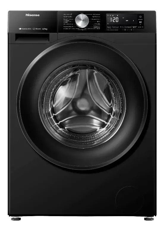 Lava/seca Hisense 3s14 Inverter 14/9kg Wi-fi Noir
