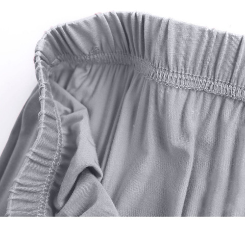 Pantalones Cortos Finos Y Transpirables Con Cintura Elástica