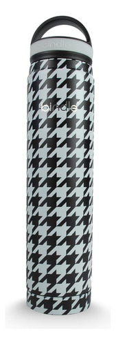 Termo Acero Inoxidable Bindle 20 Oz Botella Frio Caliente Color Blanco-negro