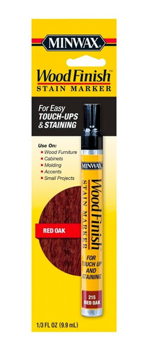 Minwax Wood Finish Marcador De Mancha Roble Rojo .33 Oz