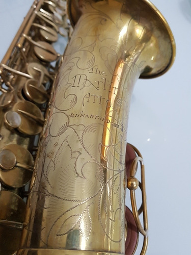 Sax Alto Martin Committee Ill Original Vintage Sax, Usa.