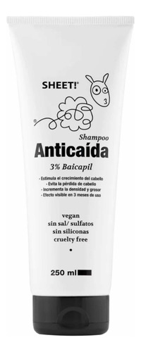 Shampoo Sheet Anticaida 3% Baicapil