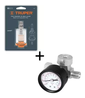 Filtro Regulador Aire + Separador Agua Y Aceite Compresor