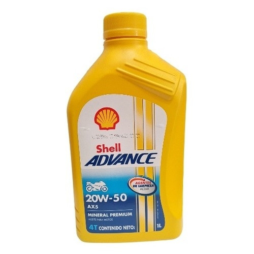 Aceite 20w50 4 Tiempos , Shell Advance 