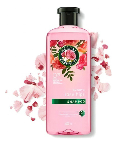 Shampoo Herbal Essences Suavidad Rosa Mosqueta 400 Ml