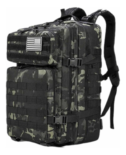 Morral Bolso Mochila Táctico Militar Crossfit 45l