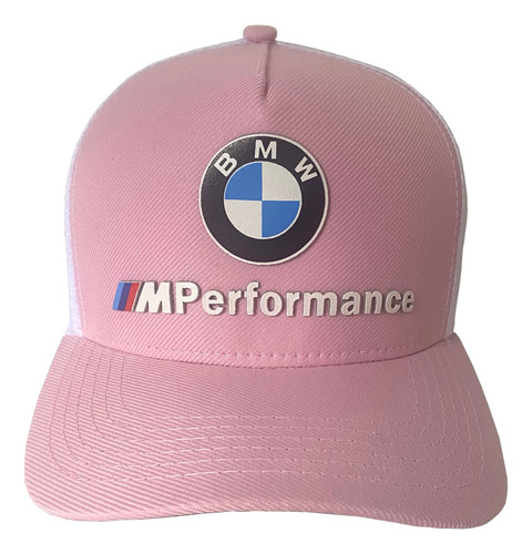 Boné Bmw Moto Carro Rosa Pink Feminino M3 Gs Sport Piloto 