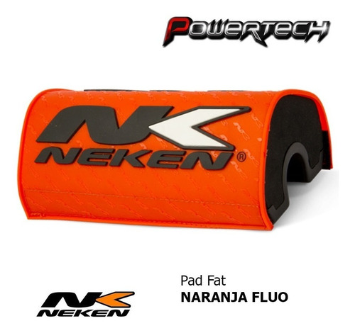 Protector Manubrio Moto Cuatriciclo Pad Neken Fatbar Mx