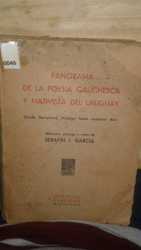 Libro Panorama De La Poesía Gauchesca Y Nativos Nativista 