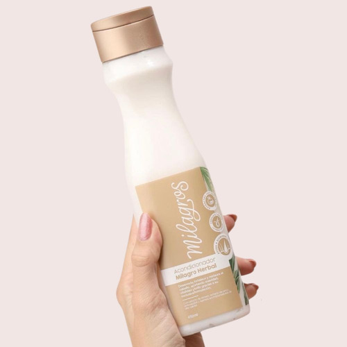 Shampoo E Condicionador De Ervas Milagros (pacote Com 2)