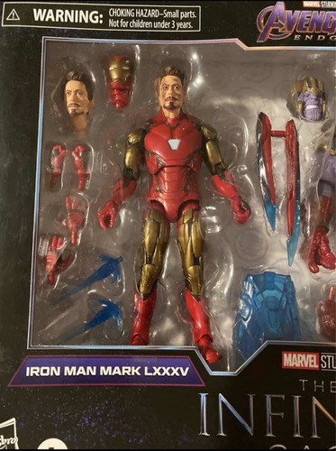 Hasbro Marvel Legends Avengers: Iron Man Mark 85 And Thanos