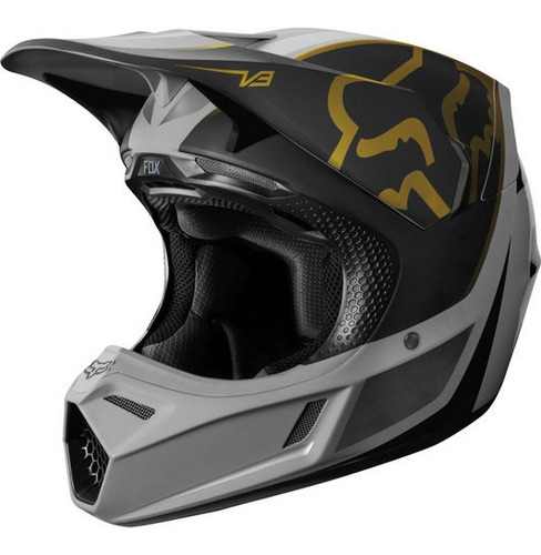 Imagen 4 de 6 de Casco Motocross Fox V3 Kila #21766-006 - Tienda Oficial