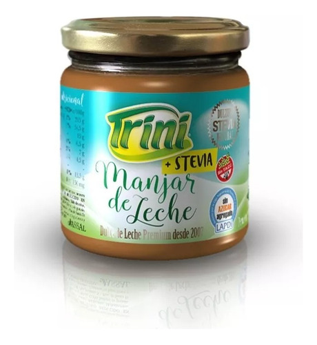 Dulce De Leche Sin Azúcar Con Stevia Trini X 200g - Fw