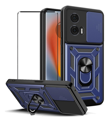 Rude Use Casa Funda Moto Edge 50 Fusion Carcasa + Mica