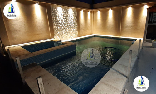 Piscina Pileta Jacuzzi De Hormigón Llave En Mano - Terminada