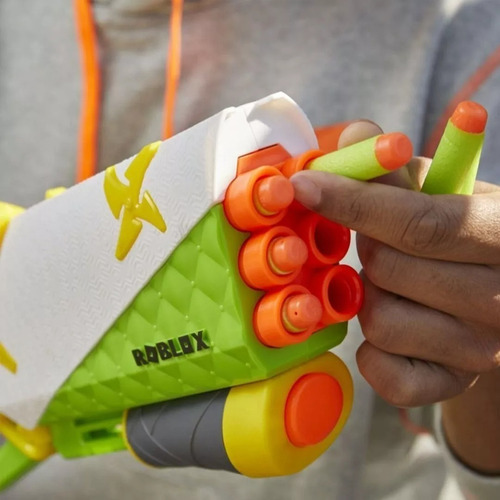 Lanzador Nerf Roblox Scorpion Dardos - Hasbro / Diverti