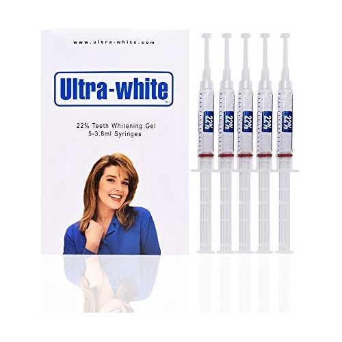 Ultra White 22% Gel Blanqueador Para Dientes Large 5 Tubes 3