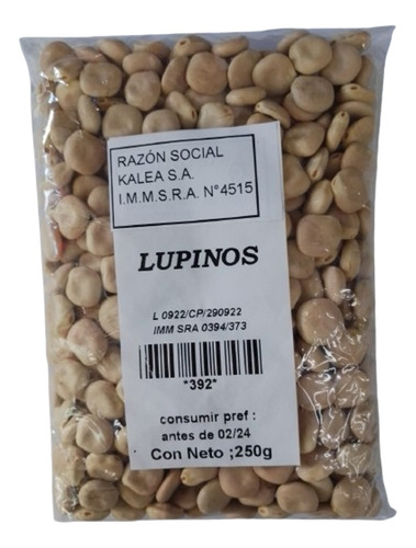 Lupinos 250gr.