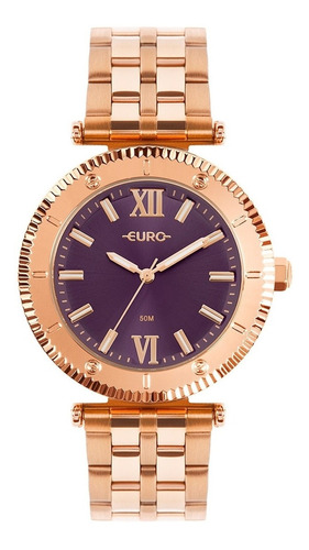 Relógio Euro Feminino Rose Eu2035ysl4n