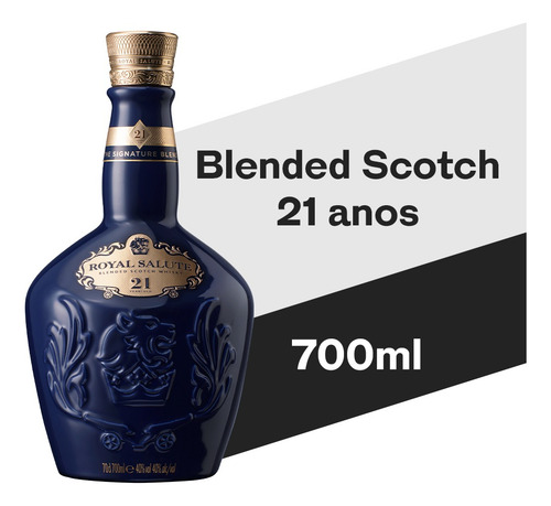 Whisky Royal Salute Signature - 21 Anos Garrafa 700ml