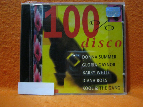 Disco 100% - Cd Donna Summer Gloria Gaynor Barry White