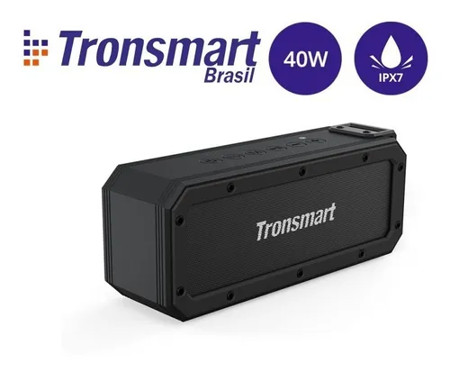 Caixa De Som Tronsmart Bluetooth Force 40w Imp Oficial Br
