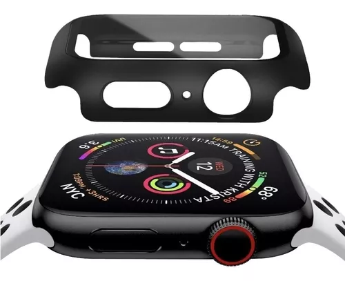 Capa Bumper Vidro Temperado Apple Watch Series 7 45mm E 40mm