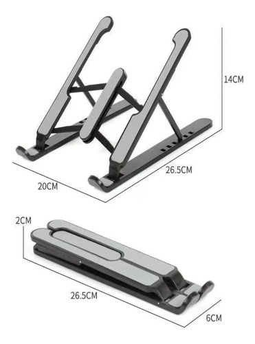 Suporte Notebook Base Universal Tablet Dobrável Regulável