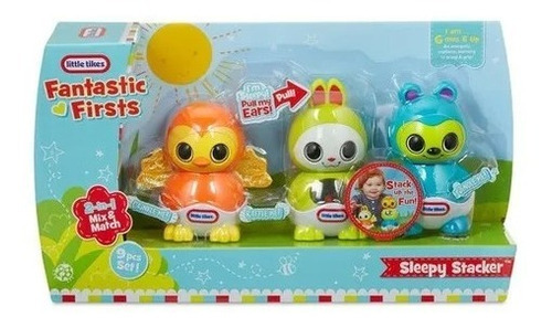 Animales Apilables Little Tikes Dormilon Juguete Infantil Color Multicolor