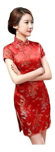 L Traje De Baño Vestido Tradicional Chino Qipao Cheongsam