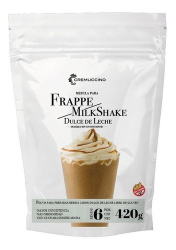 Frappe Milkshake Polvo Dulce De Leche 420gr Cremuccino | MercadoLibre