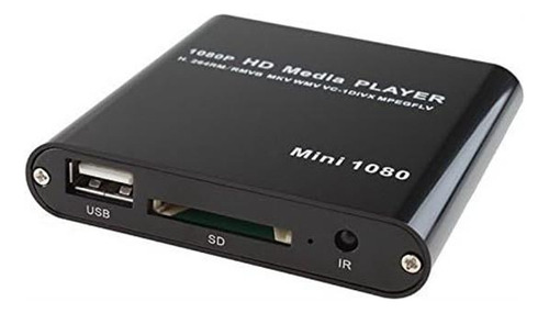 Axgear Mini Hdmi Media Player 1080p Hdd Rm Rmvb Divx Avi Mkv