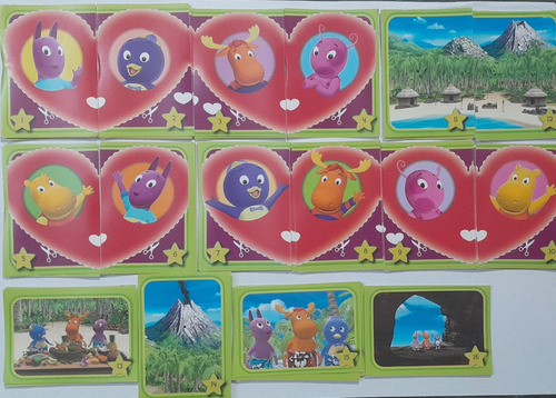 Figuritas Backyardigans Lote X 10 A Elección