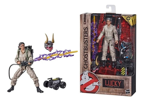 Ghostbusters Lucky Plasma Series Trampa Y Cabeza Sentinel