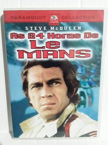 Dvd As 24 Horas De Le Mans ( Steeve Mcqueen ) Sem Ricos (Usado)