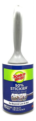 Whisky Brite 3m Lint Roller 50 % Sticker, 95 Hojas (paquete