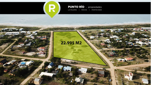 Punto Río | Único Lote De 22995 M2 Sobre Rambla Botavara A U$s 150 El M2