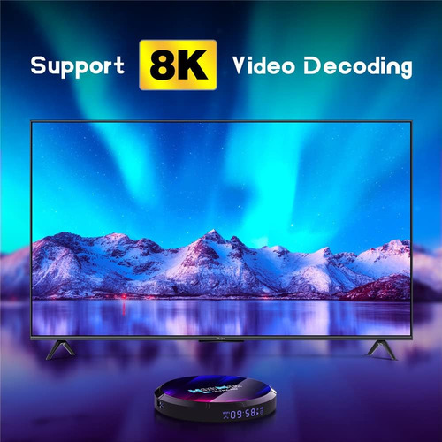 Box De Tv Android 130, H96 Max Ddr4 4 Gb Ram 64 Gb Rom 64 Bi