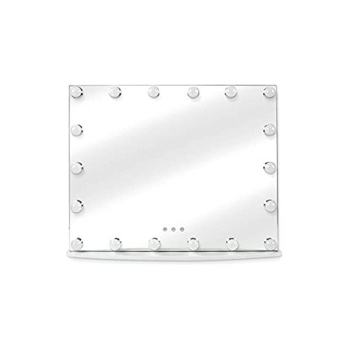 Espejo Maquillaje Hollywood Led Blanco 25 Pared O Mesa