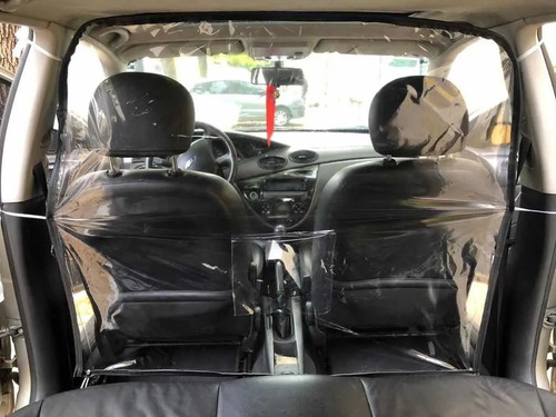 Protector Barrera Aislante Plastico Pvc Taxi Uber Remis