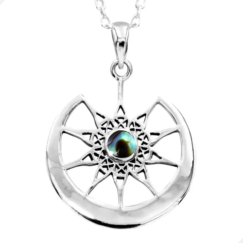 comprar Colgante Eclipse Aurora Boreal Plata Fina 925 | N350