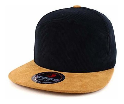 Trendy Apparel Shop Gorra Plana Con Visera Plana De Ante Con