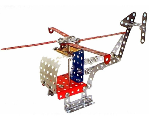 Imagen 6 de 7 de Juego Para Armar Metalico El Mecanico Argentino 222p. Mecano