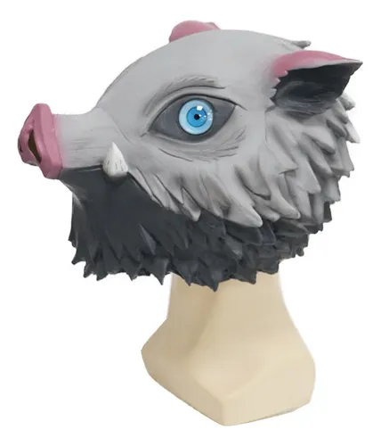 Máscara Plana Con Forma De Cabeza De Cerdo Inosuke Para Hall