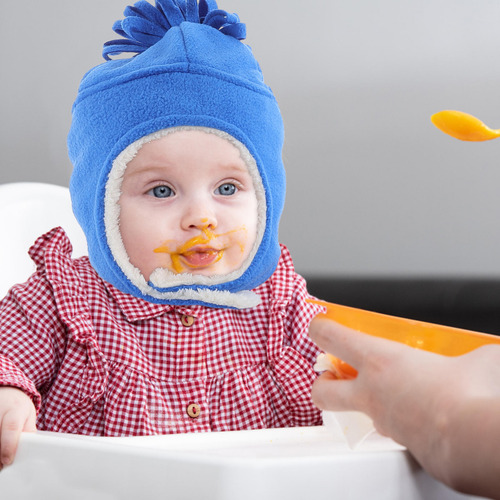 1 Juego De Gorro De Invierno Y Guantes Para Bebés, Gorro Con