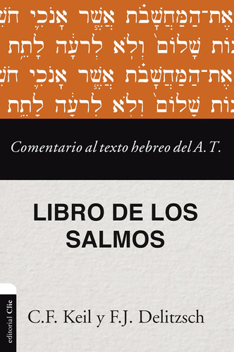 Libro: Comentario Al Texto Hebreo Del Testamento - Salmos (s