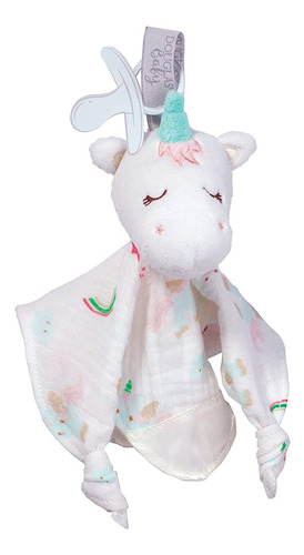 Douglas Baby Emilie Unicorn Paci Lovey - Soporte Para Chupet