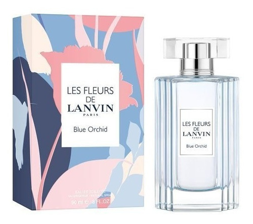Perfume Lanvin Les Fleurs Blue Orchid Eau De Toilette -90 Ml