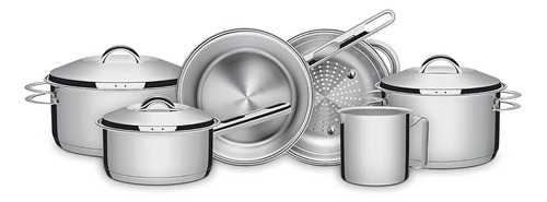 Juego De Utensilios De Cocina Tramontina 65510200, Stainless