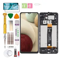 Comprar (Negro) Macro+Pantalla Para Samsung Galaxy A12 Helio SM-A125M\u002FDS, SM-A125M, SM-A125F\u002FDSN, SM-A125F\u002FDS, SM-A125F, SM-A125U, SM-A125U1, SM-A125N, SM-A125W Gadget Troops